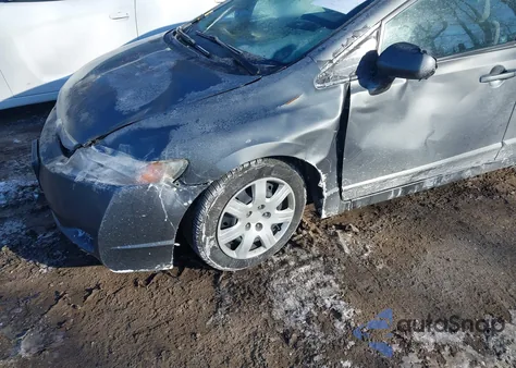 2011 Honda Civic Lx из США, поврежденный, VIN 19XFA1F54BE012890